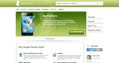 Desktop Screenshot of android-forensics.com